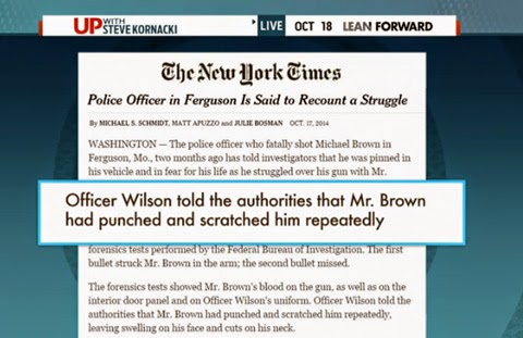 NY Times Reports Officer Who Killed Ferguson Teen Feared For His Life