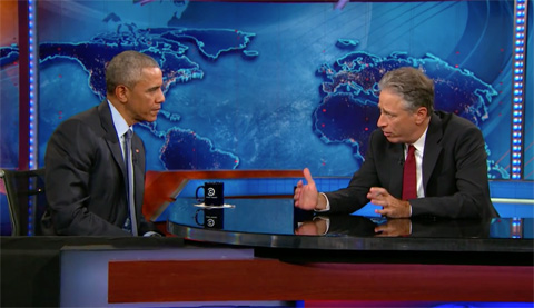 Obama To Jon Stewart: &#8220;I Can&#8217;t Believe You&#8217;re Leaving Before Me&#8221;