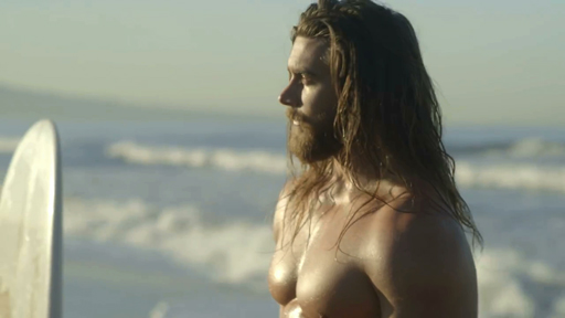 Nearly naked Instagram star Brock O'Hurn heats up Icelandic Glacial bottle water commercial