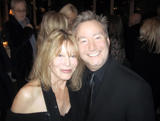 With my dear Rona Newton-John at a 2011 Christmas party