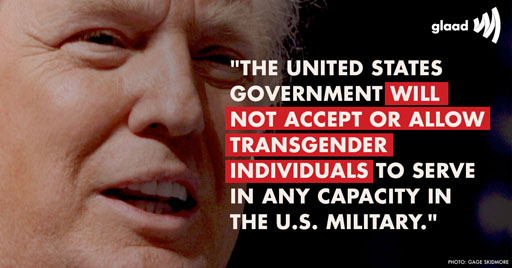 Pentagon Will Accept Transgender Recruits January 1 Despite Trump Objections