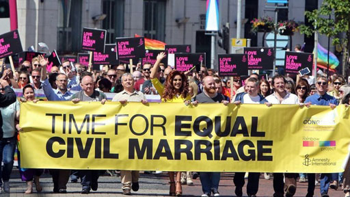 Corporations Ask UK Parliament To Legalize Same-Sex Marriage In Northern Ireland