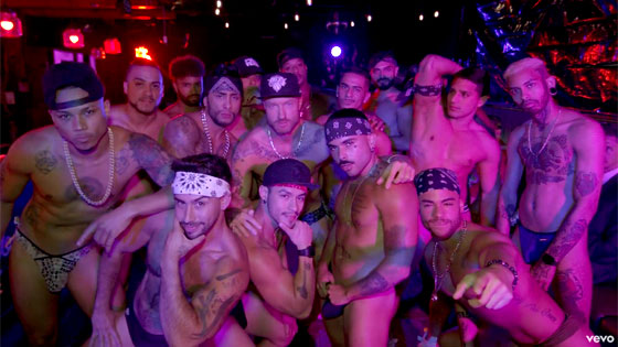 Screen capture from Cazwell's latest music video "Duo Lingo"