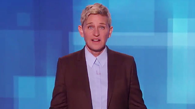 Ellen Defends Sharing A Laugh With George W. Bush