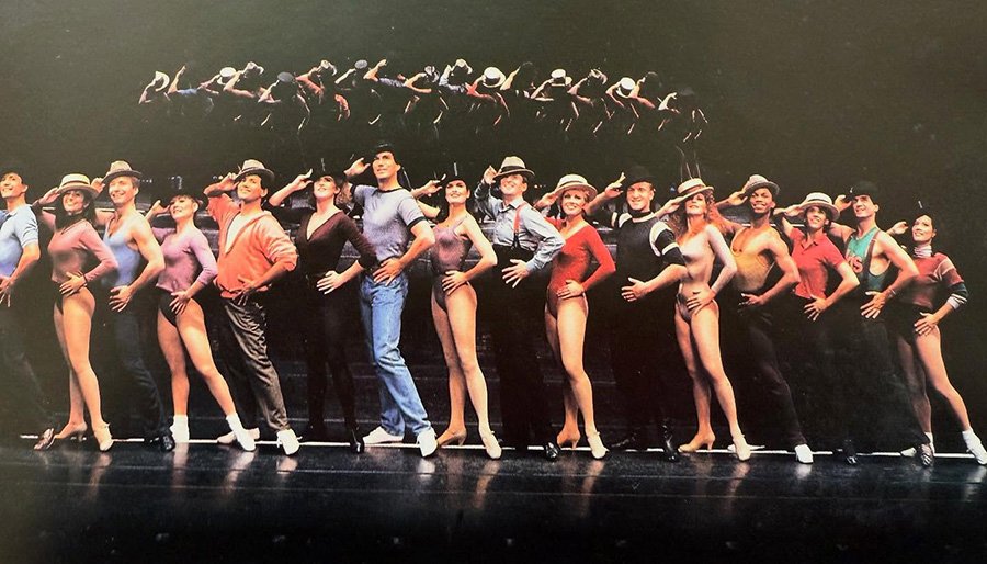 Me with the national touring company of A Chorus LIne