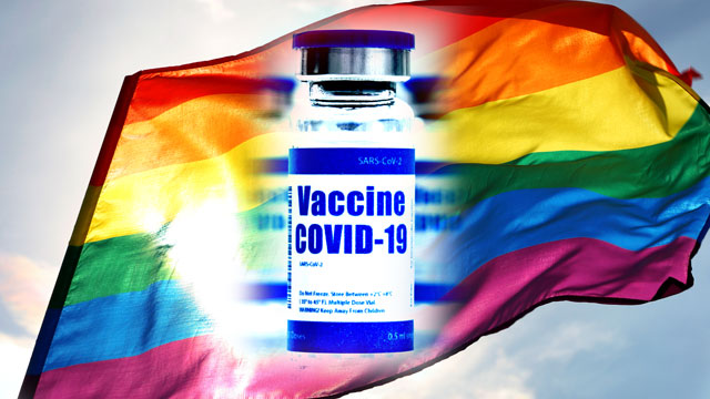 A new study shows LGBTQ people have higher COVID-19 vaccination rates than heterosexuals.