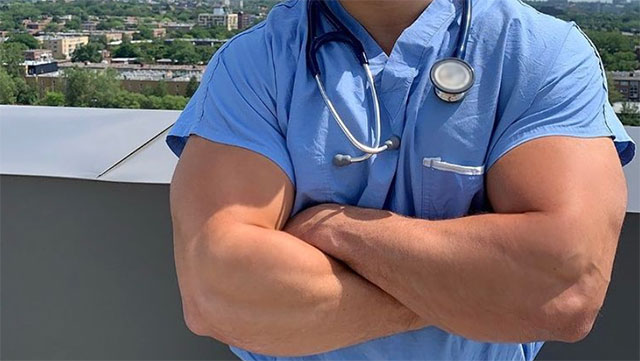 Doctor with arms crossed