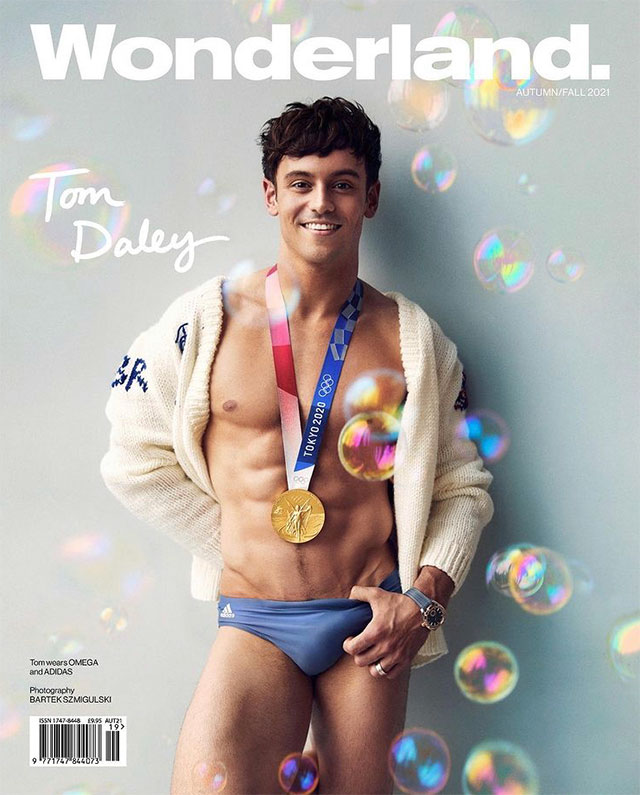 Out Olympic gold medalist Tom Daley covers Wonderland Magazine