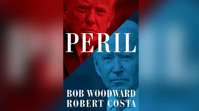 The cover of PERIL by Bob Woodward and Robert Acosta