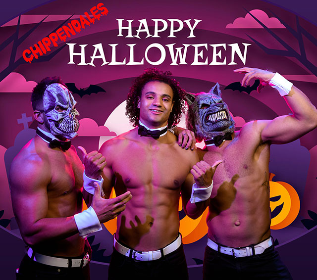 The world famous Chippendales are ready for a sexy Halloween celebration