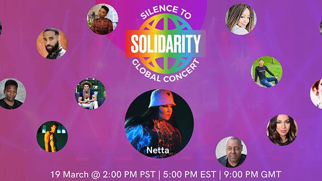 Silence to Solidarity Global Concert will feature Netta as official headliner and a host of LGBTQ artists to benefit InterPride