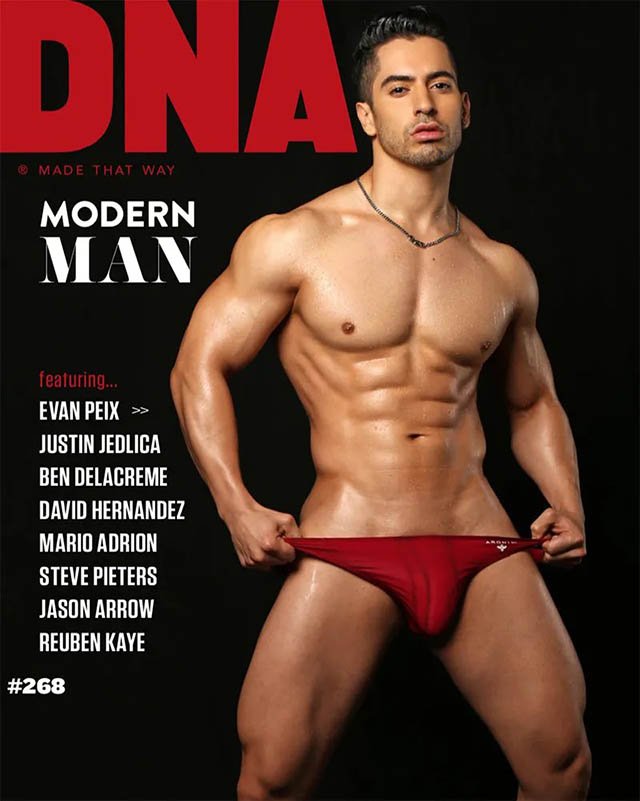 Evan Peix covers DNA Magazine
