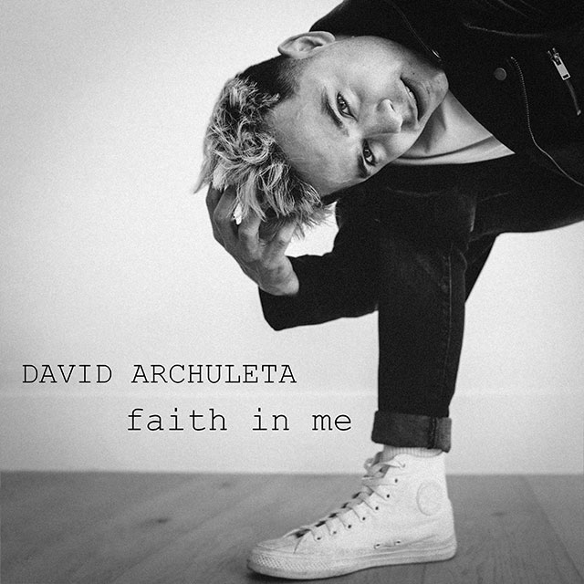 Cover art for David Archuleta's new single "Faith In Me"
