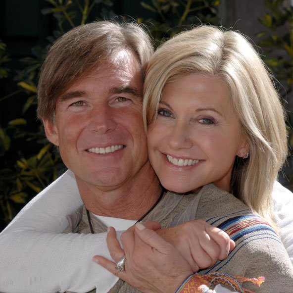 John Easterling and Olivia Newton-John