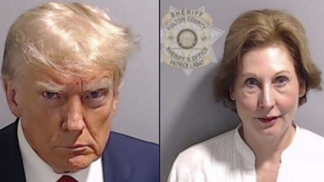 Donald Trump and Sidney Powell (aka the Kraken)