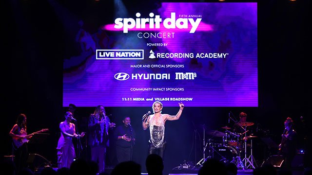 Frankie Grande performs during GLAAD's 5th Annual Spirit Day Concert 