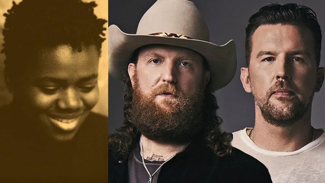 L-R Tracy Chapman, Brothers Osbourne