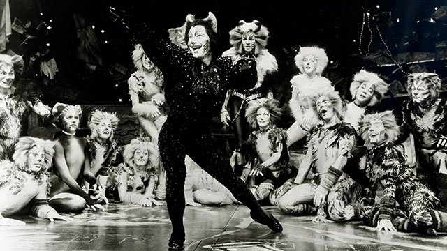 Me in the national touring company of CATS as "Mistoffelees"
