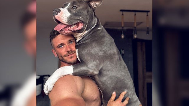 Petr Hollesch and pup (via Instagram)