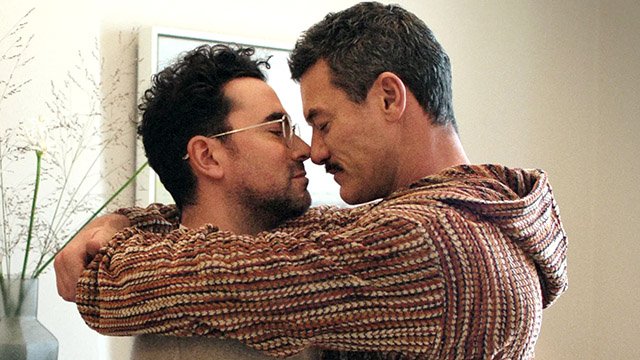 Dan Levy and Luke Evans star in "Good Grief" on Netflix