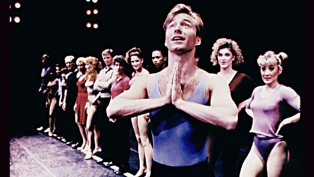 Randy Slovacek in the national touring company of A Chorus Line
