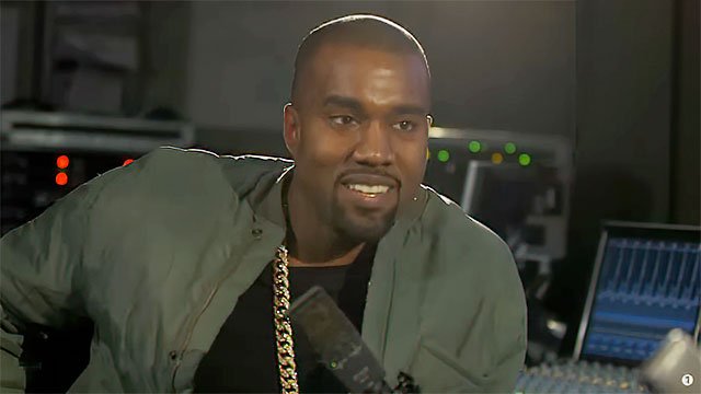 Kanye West (screen cap via BBC 1 Radio)