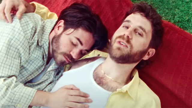 Ben Platt and Noah Galvin in the new music video "Cherry On Top"