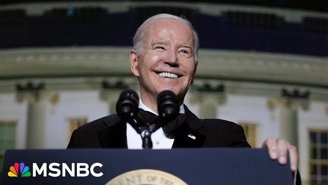 President Joe Biden at the 2024 White House Correspondents Dinner