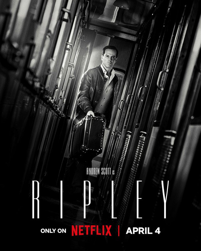 Andrew Scott stars in the new Netflix limited series RIPLEY