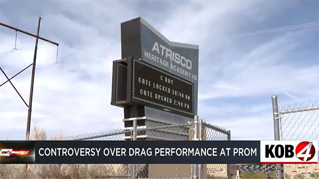 Drag queen performance at high school prom sparks death threats