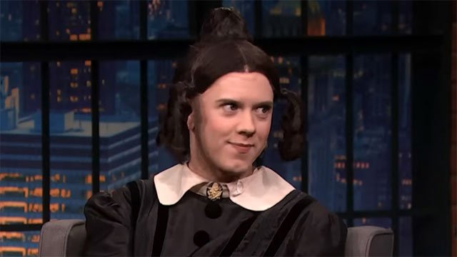Cole Escola as Mary Todd Lincoln (screen capture)