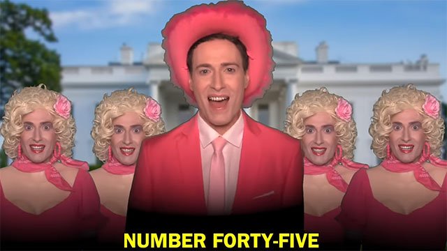 Randy Rainbow skewers Donald Trump with his new parody "45"