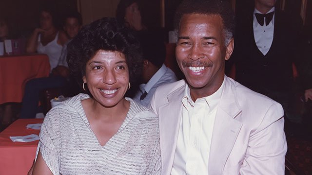 Coach Robert Hughes and Jackie Hughes