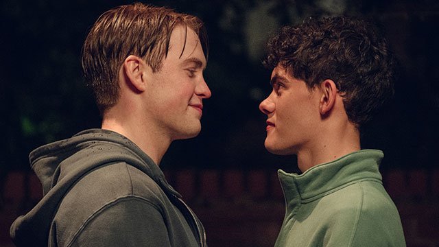 Kit Connor and Joe Locke in Heartstopper
