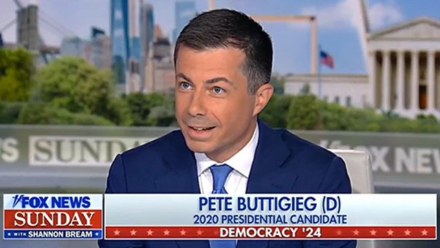 Transportation Secretary Pete Buttigieg (screen capture)