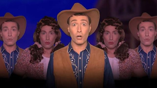 Political funny guy Randy Rainbow chimes in on the 2024 presidential election with his latest - a parody of “The Farmer and the Cowman” from Oklahoma!