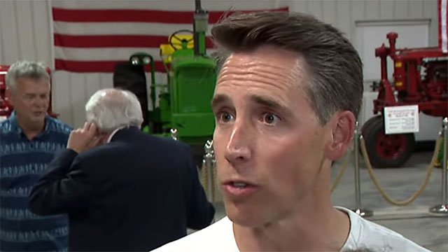 Sen. Josh Hawley of Missouri