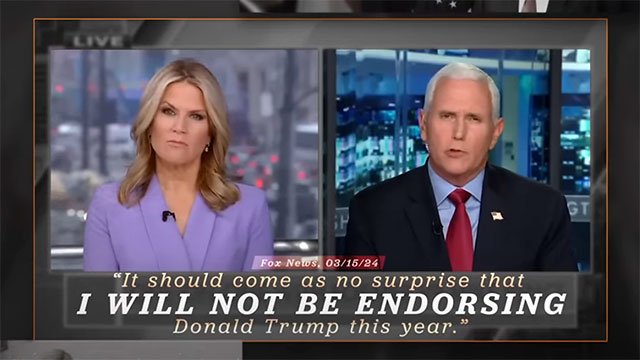 Former Vice President Mike Pence