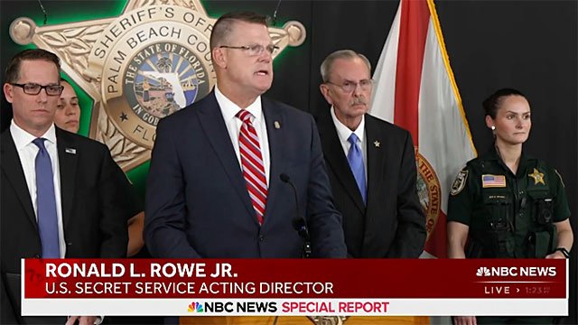 Ronald Rowe, acting director of Secret Service (screen cap via NBC News)