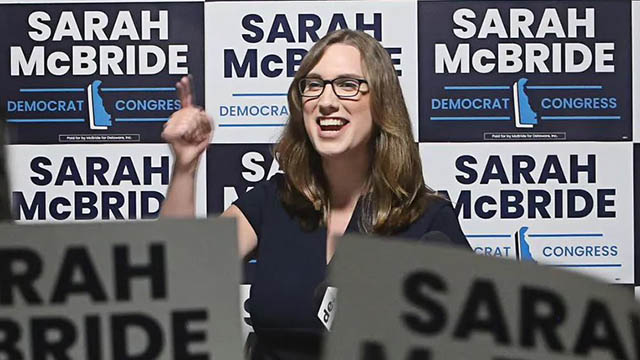 Delaware state Sen. Sarah McBride poised to become first out transgender member of Congress