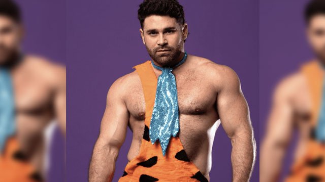 Beau Butler as Fred Flintstone (via Instagram)