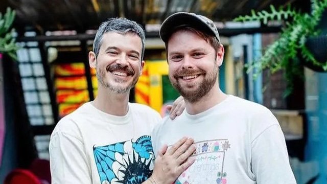Owners of the queer bar Daytrip in Asheville, North Carolina