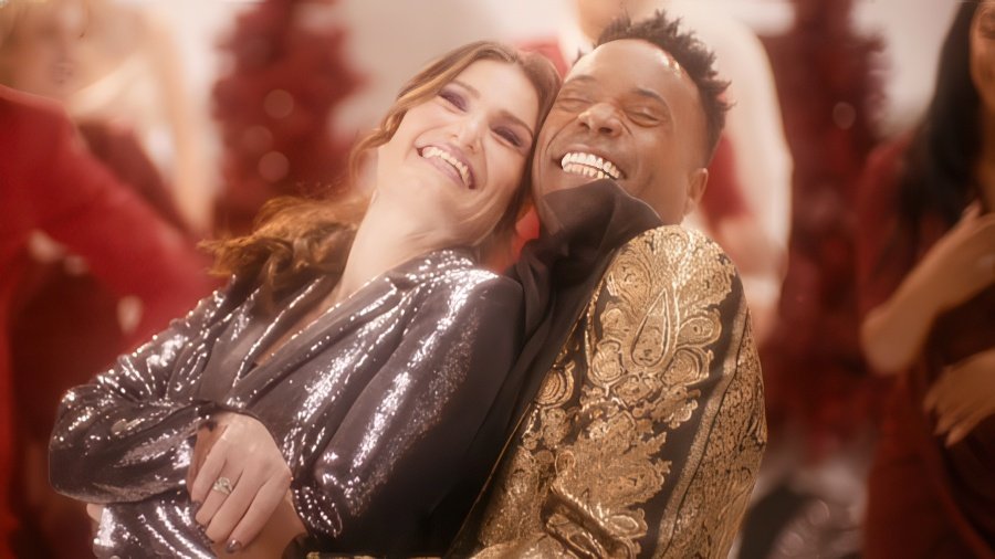 Idina Menzel, Billy Porter "I've Got My Love To Keep Me Warm"