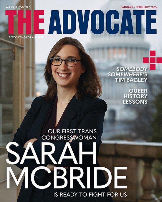 Rep. Sarah McBride on The Advocate