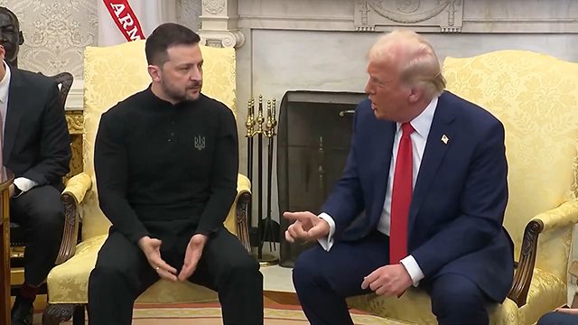President Volodymyr Zelenskyy, Donald Trump (screen capture)