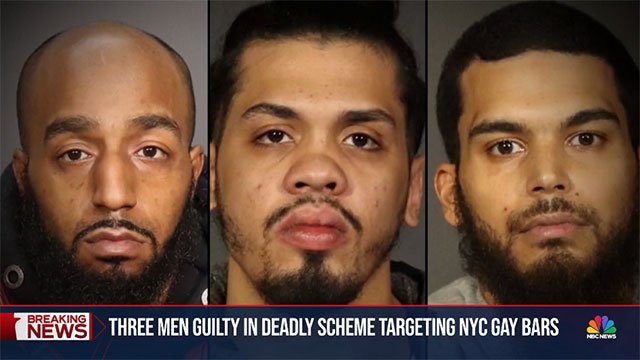 3 found guilty in drugging crimes against gay men
