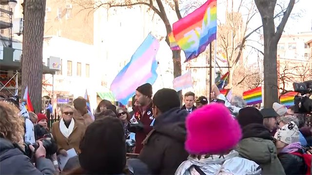 Protests at Stonewall National Monument