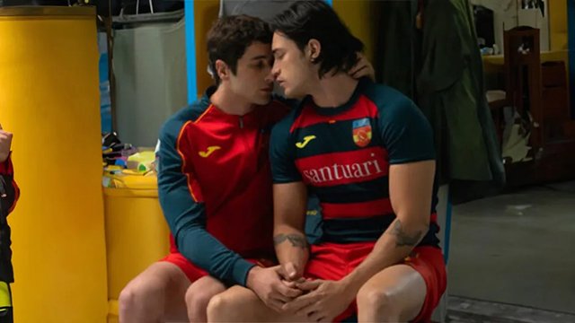 Scene from Netflix drama Olympo