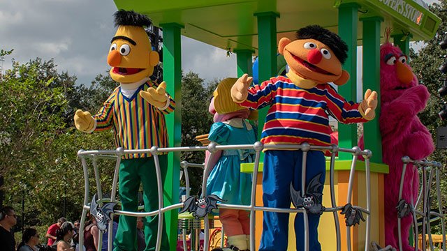 Sesame Street characters Bert and Ernie (via Depositphotos)