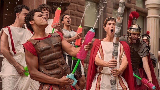 A scene from Prime Video comedy series 'Overcompensating'